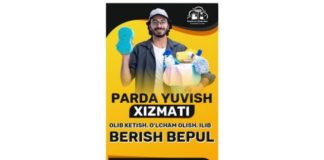 Parda yuvish xizmati, Ximchistka