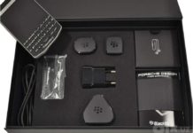 Blackberry Porsche Designe