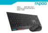 # Клавиатура и мышь Rapoo 9500M Ультратонкая Беспроводная Black Ru